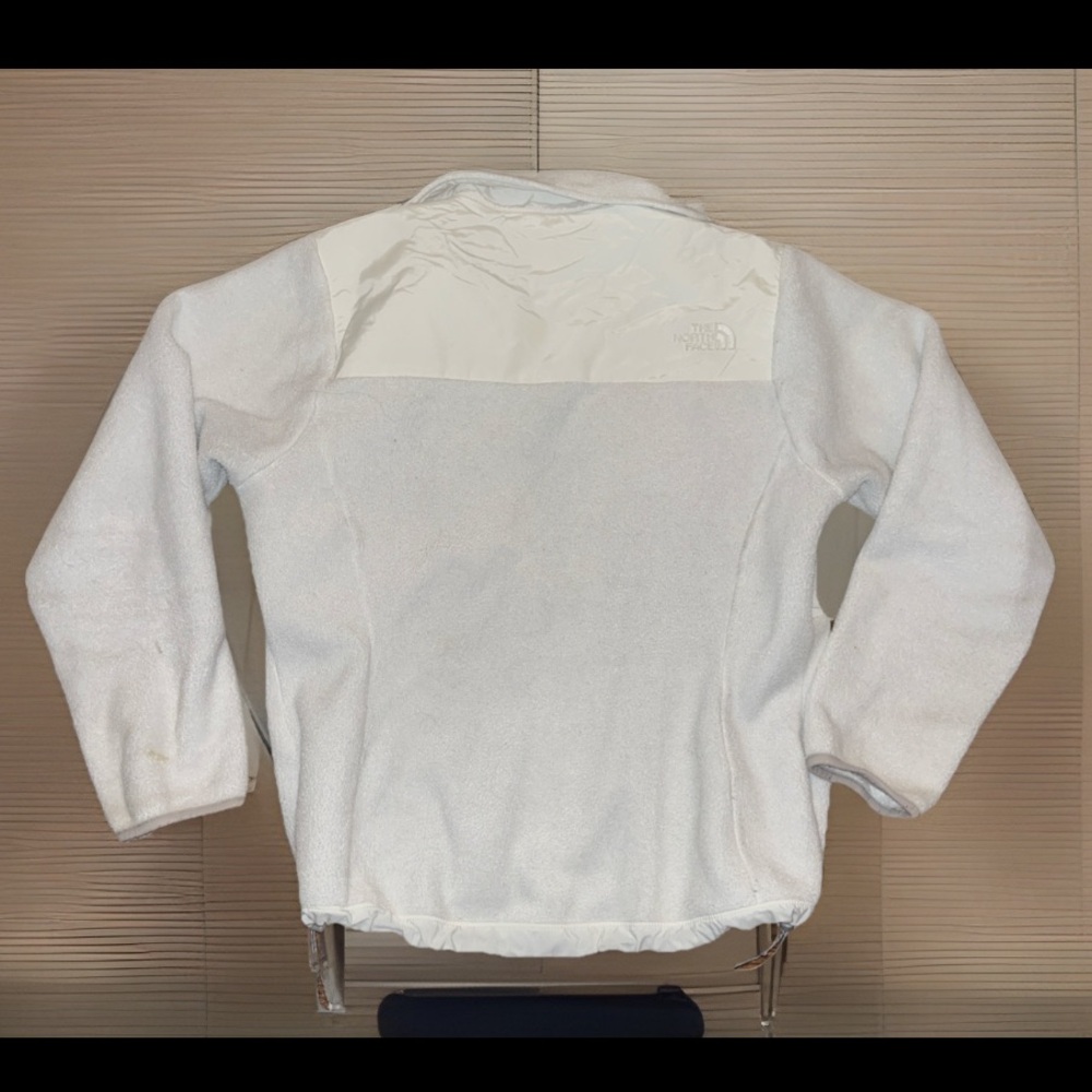 The North Face POLARTEC FLEECE Full Zipped Drawstring Toggle Waist Teddy Jacket - Picture 6 of 15